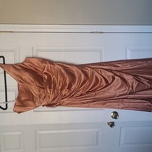 Floor Length One Shoulder Prom Dress